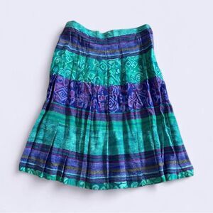 Vintage Michael K & Co. Semi - Pleated Skirt SZ 10